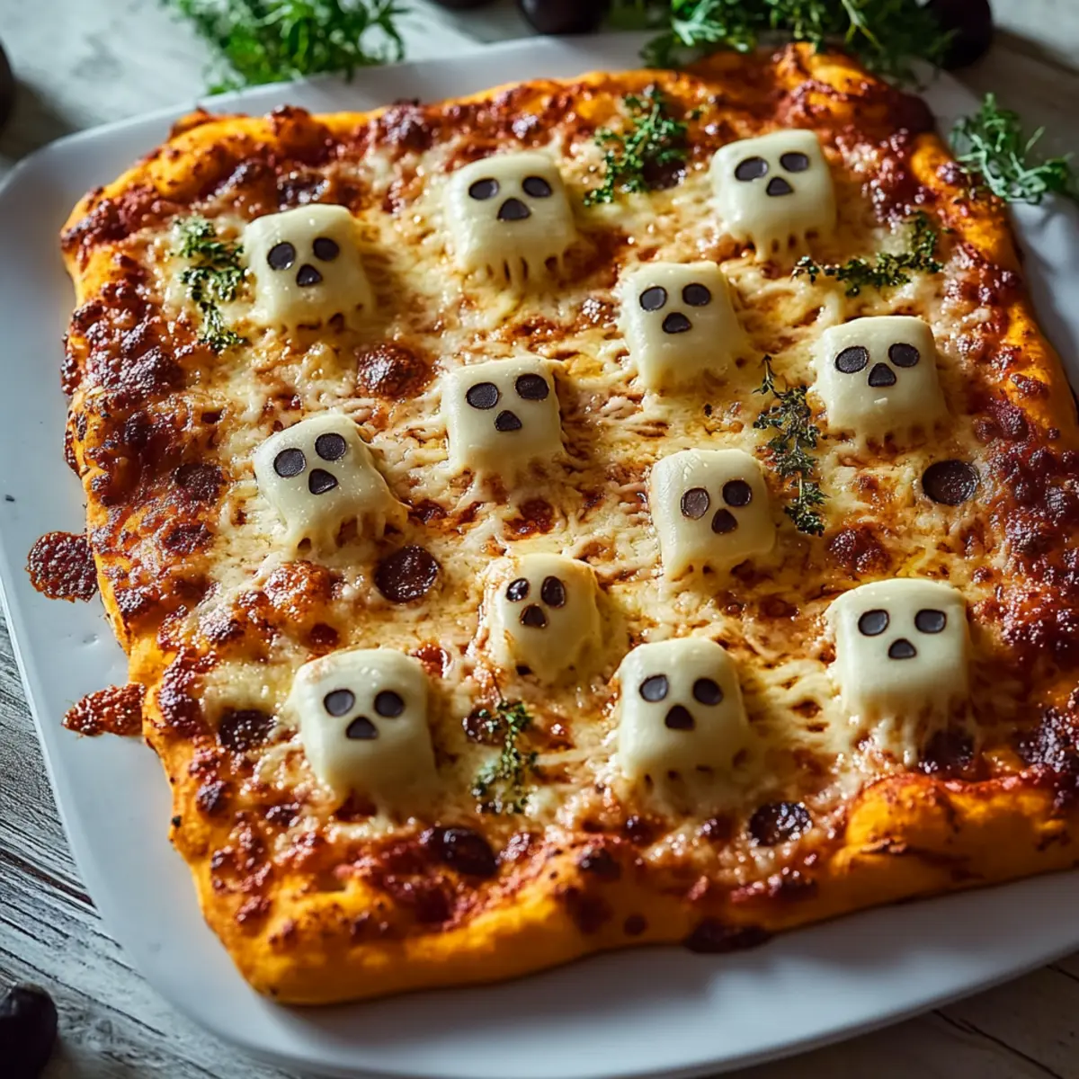 Cemetery Flatbread Pizza