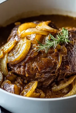 Comforting French Onion Pot Roast