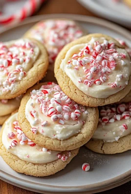 Peppermint Cheesecake Cookies