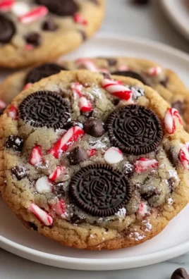 Oreo Peppermint Chocolate Chip Cookies