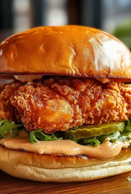 Spicy Buttermilk Fried Chicken Sandwich