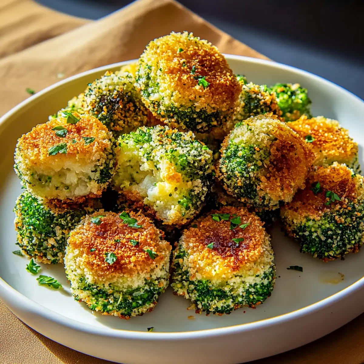Crispy Broccoli Cheese Nuggets Recipe