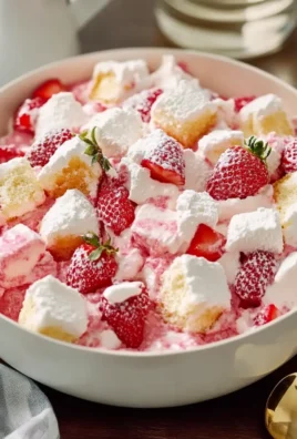 Strawberry Shortcake Fluff Salad