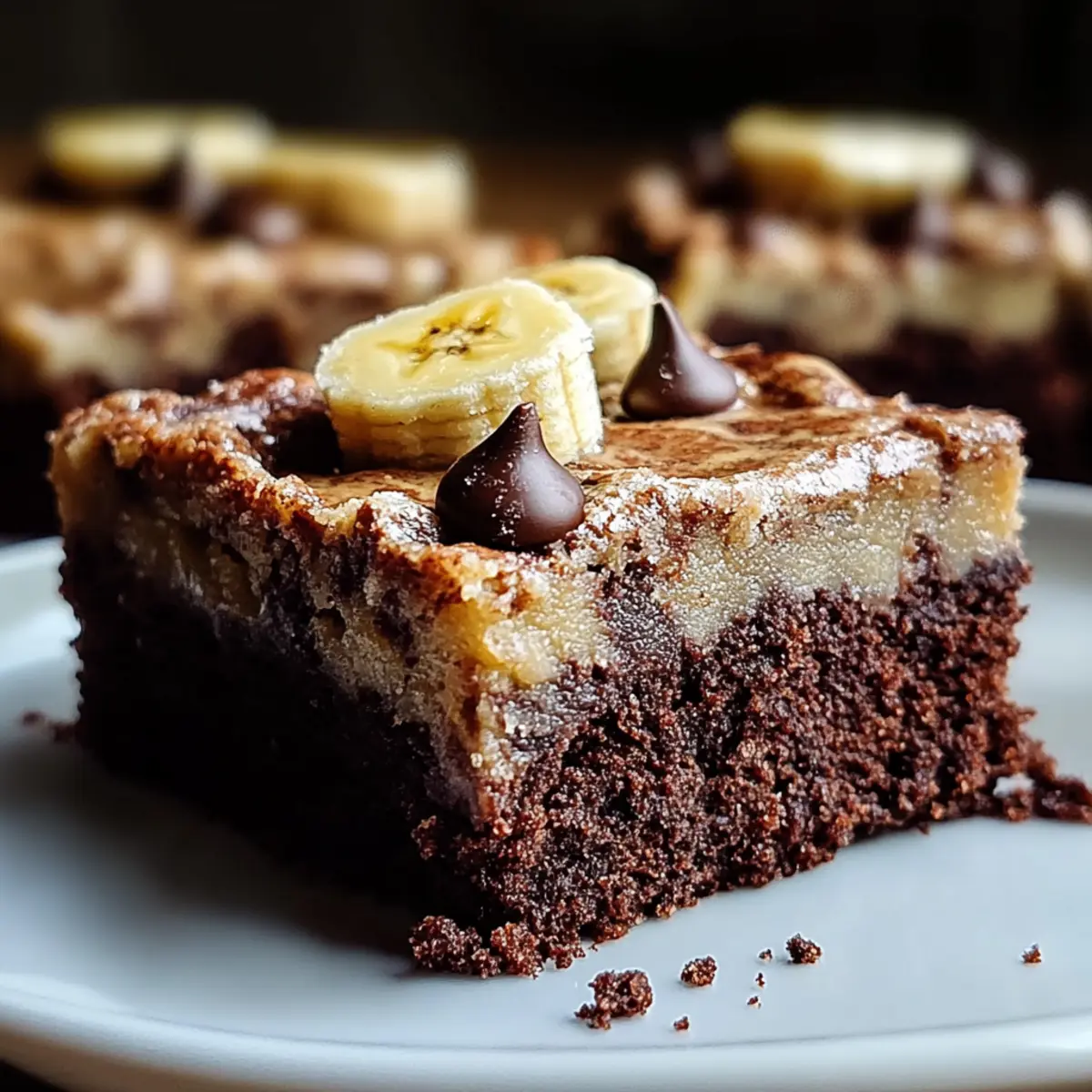 Banana Bread Brownies