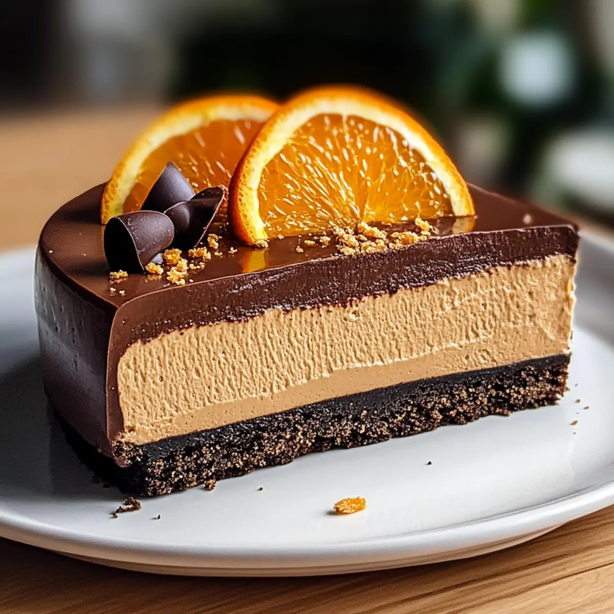 Chocolate Orange Cheesecake