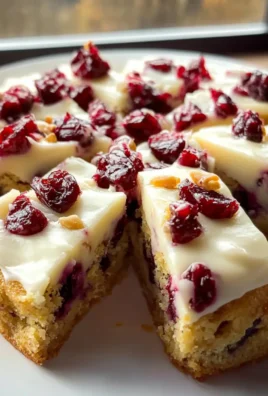 Cranberry Bliss Bars