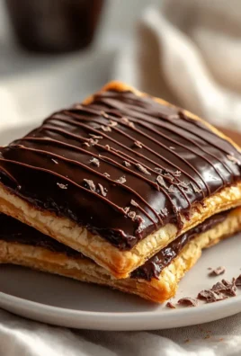 Homemade Chocolate Fudge Pop Tarts