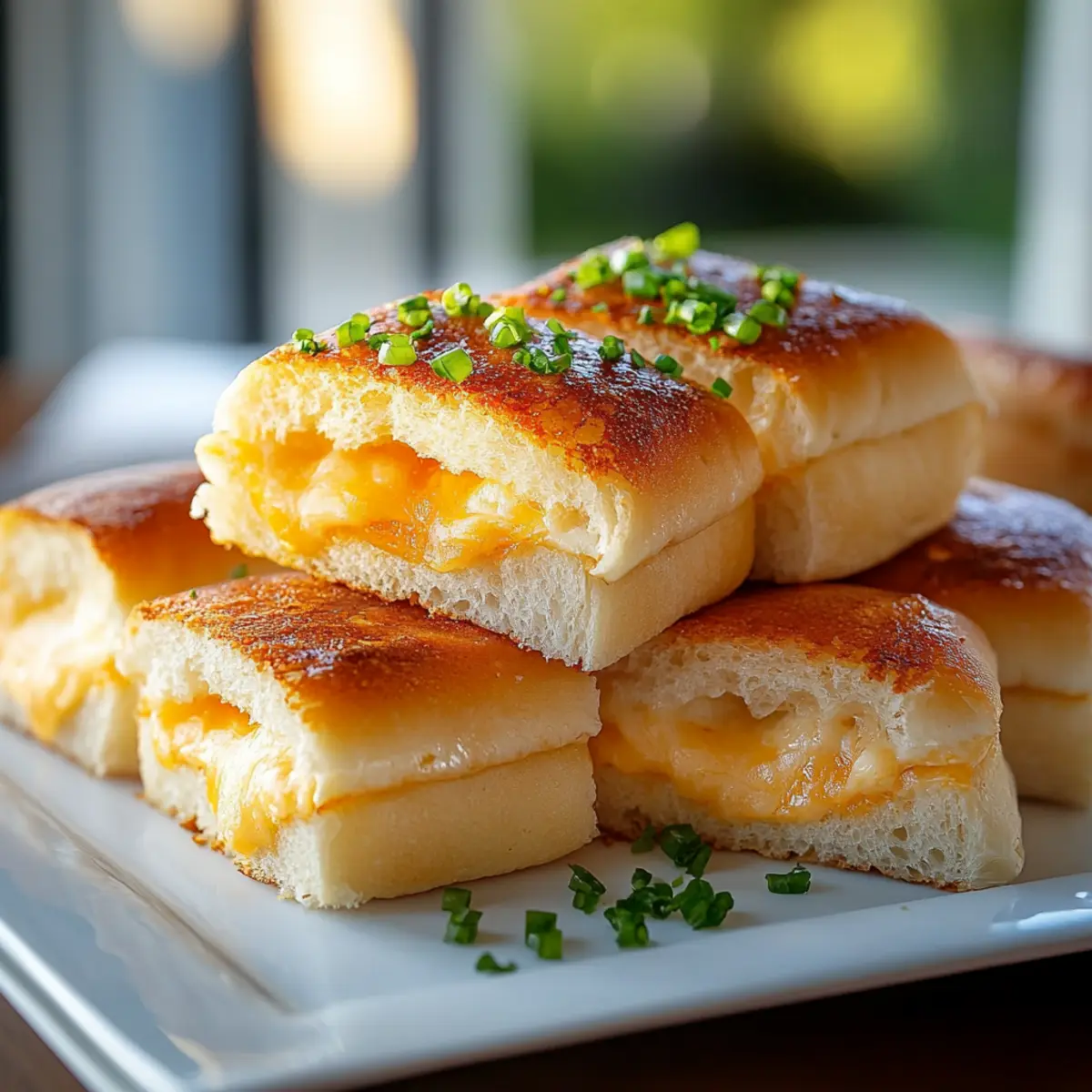 Mini Grilled Cheese Hawaiian Rolls