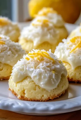 Lemon Coconut Cheesecake Cookies