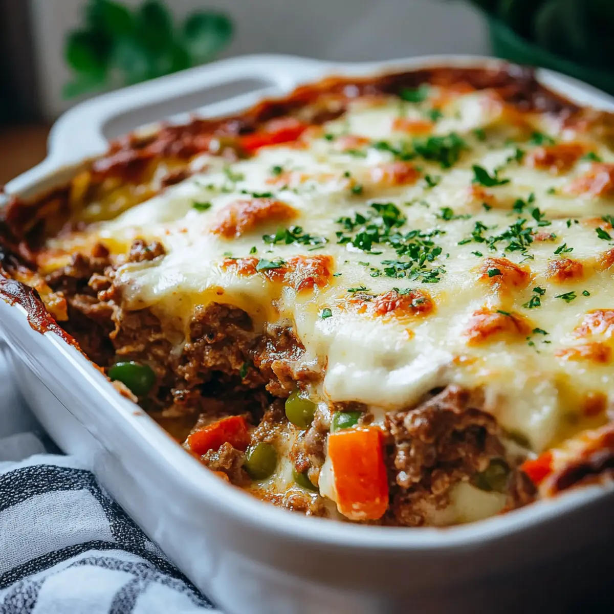 Savory Low Carb Philly Cheesesteak Casserole