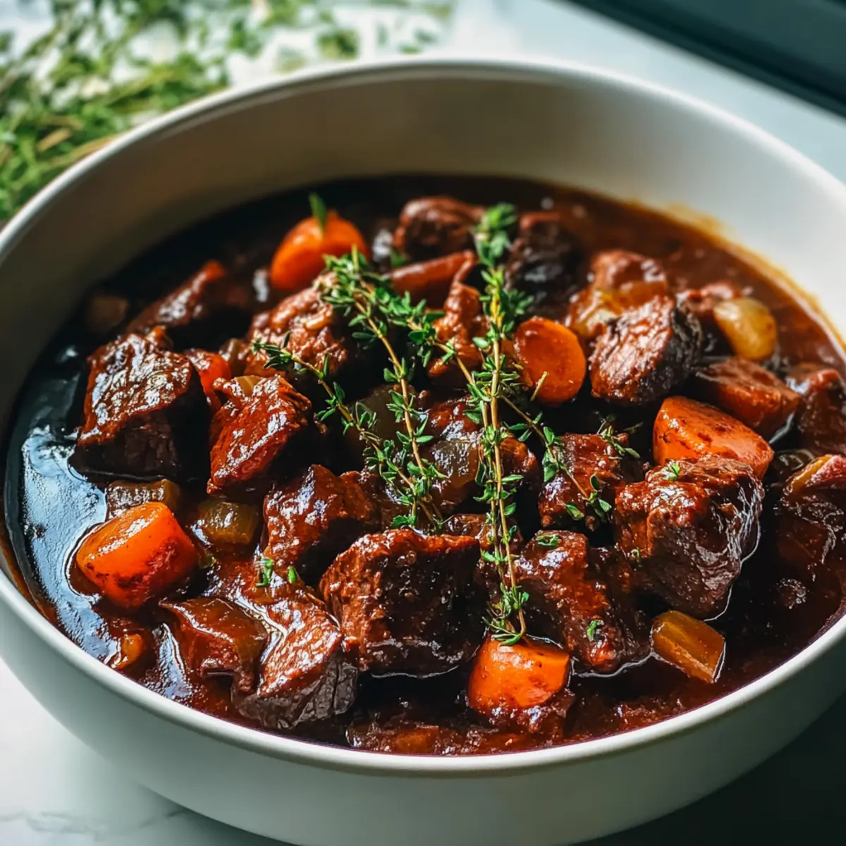 Slow Cooker Beef Bourguignon