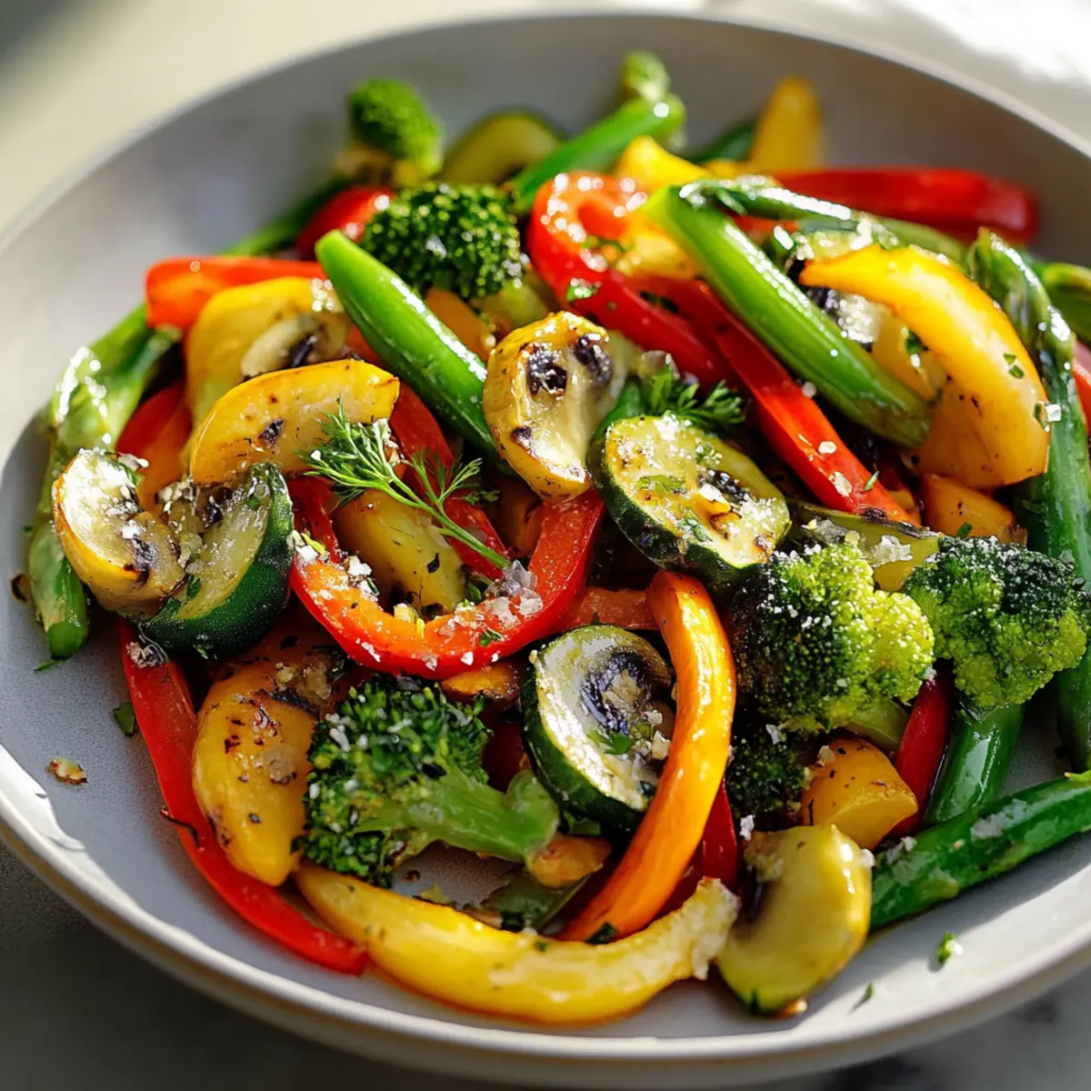 Quick Healthy Sauteed Vegetables