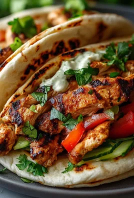 Chicken Shawarma Pitas Recipe