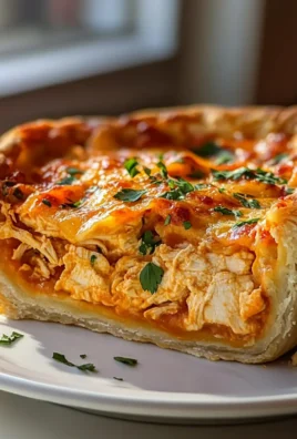 Buffalo Chicken Pizza Pot Pie