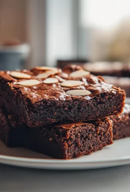 Flourless Almond Butter Protein Brownies