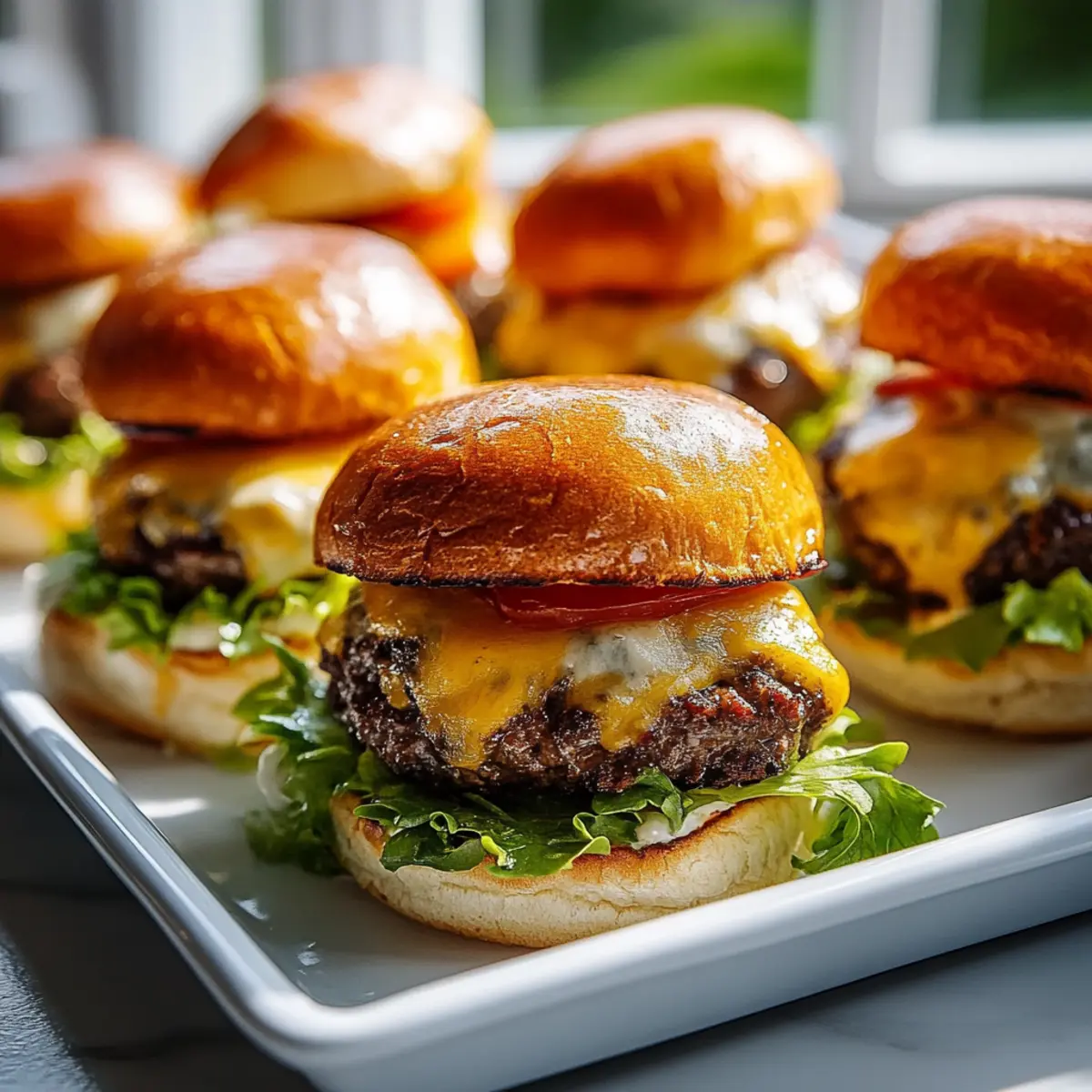 Sheet Pan Smash Burger Sliders