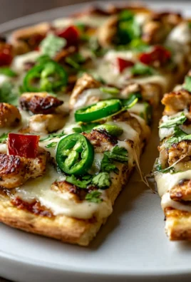 Spicy Cajun Chicken Flatbread