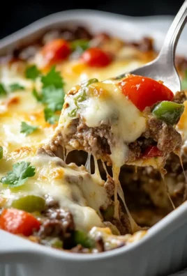 Low Carb Philly Cheesesteak Casserole