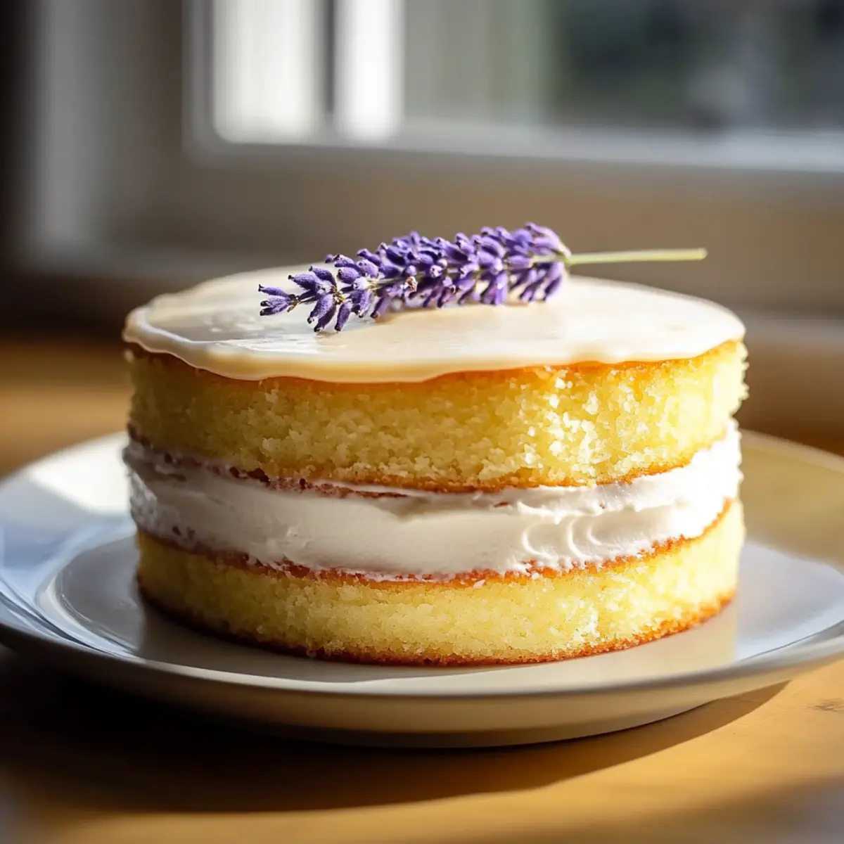 Lemon Lavender Cake Recipe